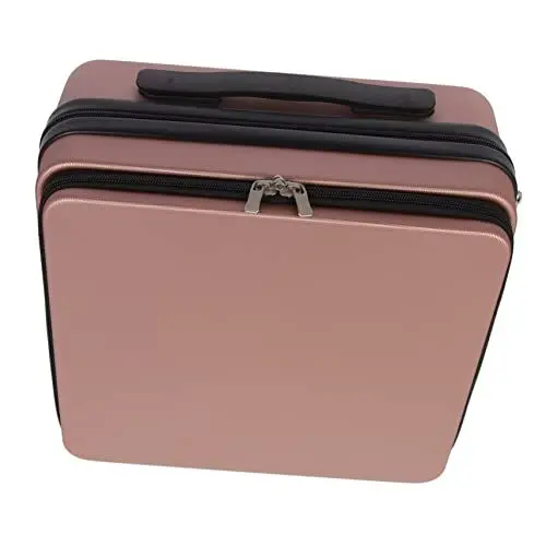 Produktbild: PACKOVE Klein Kosmetikkoffer Für Tragbare Make-up Aufbewahrungstasche Roségold Multifunktionale Handtasche Für Toilettenartikel Und