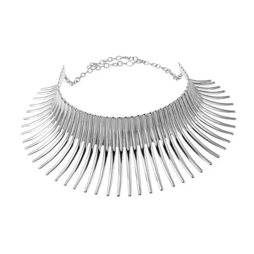 Produktbild: PACKOVE Chunky Halskette Choker Mit Afrikanischem Flair Halskette Für Frauen Trendiges Halsaccessoire Modischer Schmuck Für Besondere Anlässe