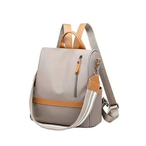Produktbild: PACKOVE Reisebüchertasche Für Damen Nylonrucksäcke Für Damen Laptop-rucksäcke Laptop-reiserucksack Reisehandgepäckrucksack Büchertaschen Für Frauen Student Multifunktion Schulranzen