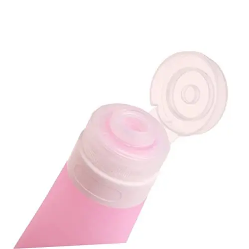 Produktbild: PACKOVE Reiseflaschen Aus Hochwertigem Silikon Wiederverwendbar Und Nachfüllbar Für Flüssigseife Lotion Und Mehr Für Reisen Und Camping