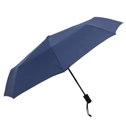 Produktbild: PACKOVE Regenschirm Automatik Sonnenschutz Speichen-konstruktion Leicht Tragbar Für Reise Stabiler Regenschutz