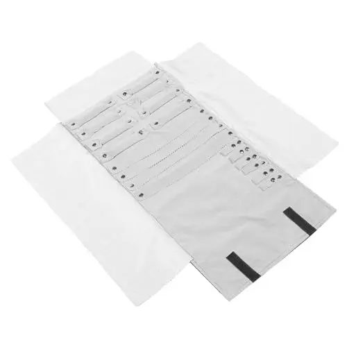 Produktbild: PACKOVE Rollen schmuckrolle Kosmetiktasche für die Reise Kleines Reise-Schmuckkästchen Schminktasche für die Handtasche reise schmuckschatulle Ohrringe Halskette Organizer