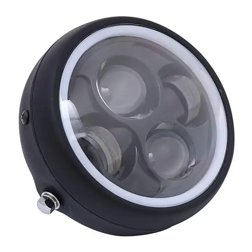 Produktbild: PACKOVE Modified Motorcycle Retro Lampen Für Motorräder Einfache Installation Gehäuse Mit Kristalllinse Hochwertiger Vintage Look