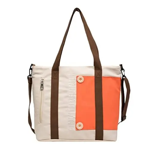 Produktbild: PACKOVE Segeltuchtasche Mit Großem Fassungsvermögen Umhängetaschen Für Damen Handy-crossbody-geldbörse Für Frauen Scout-taschen Kleinigkeiten Tasche Für Mädchen Einkaufen Reisetasche