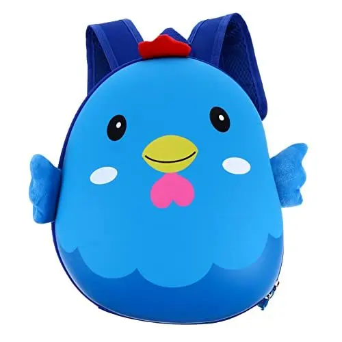 Produktbild: PACKOVE Cartoon Junge Mädchen Rucksack Für Jungen Und Mädchen Niedliches Küken Design Langlebig Mit Reißverschluss Für Kindergarten Und Schule Für Snacks Bücher Und Mehr