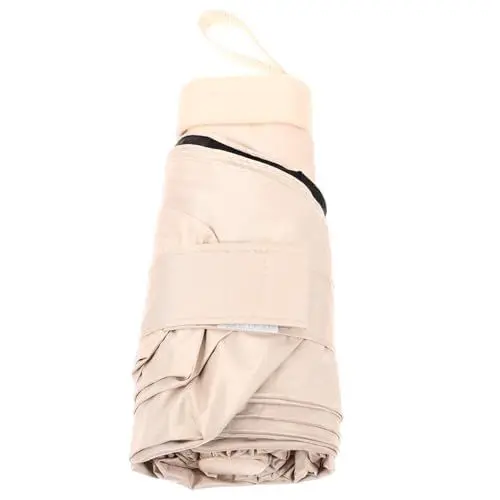 Produktbild: PACKOVE Kompakte Uv-schutzschirm Für Reisen Tragbarer Faltbarer Und Regenschirm Für Unterwegs Taschenschirm Mit Schutz Und Praktischem Design