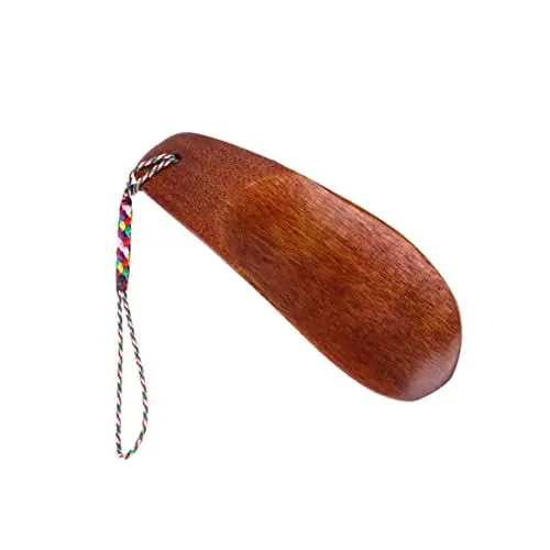 Produktbild: PACKOVE Tragbarer Schuhlöffel aus massivem Holz for elderly geschenke für altenheimbewohner Werkzeug zum Anheben von Schuhen Taschen-Schuhanzieher Schuhloch Schuhzubehör Mini Aufzug