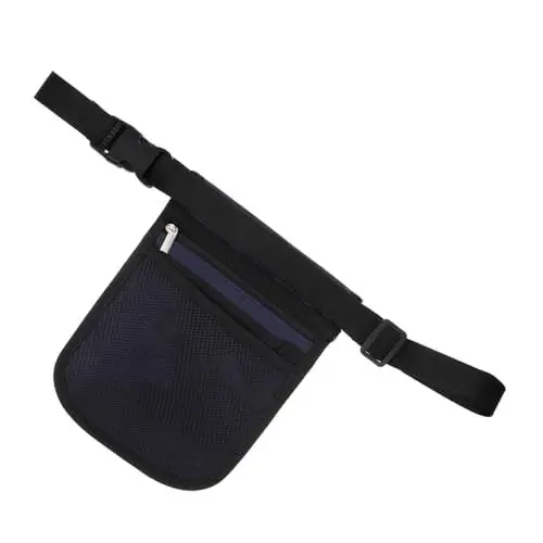 Produktbild: PACKOVE Gürteltasche Für Damen – Multifunktionale Tasche Aus Oxford-Stoff Mit Mehreren Fächern Tragbare Hüfttasche Für Versorgung Zu Hause