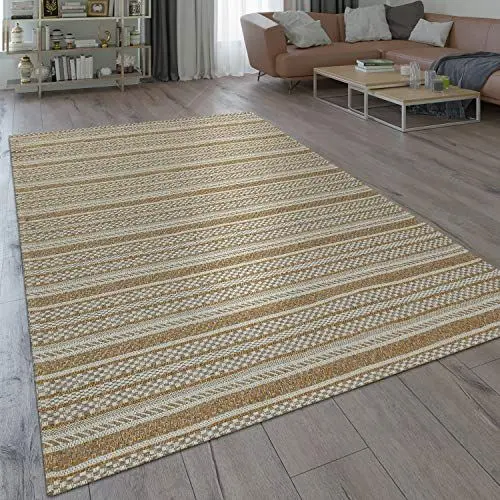 Produktbild: Paco Home Teppich Wohnzimmer Muster Orientalisch Modern Beige Braun Natur, Grösse:120x160 cm