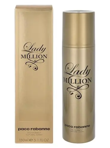 Produktbild: Paco Rabanne Lady Million Deo Spray 150ml Amalfi lemon, raspberry