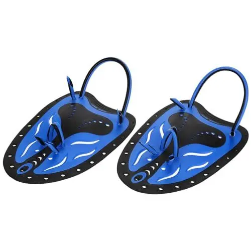 Produktbild: Paddelflossen, Handflossen, Paddel, Gewebte Tauchausrüstung, Schwimmen, Tauchen, Paddale-Flossen, Erwachsene, , Outdoor, für Männer, Wasserwiderstandstraining (M)