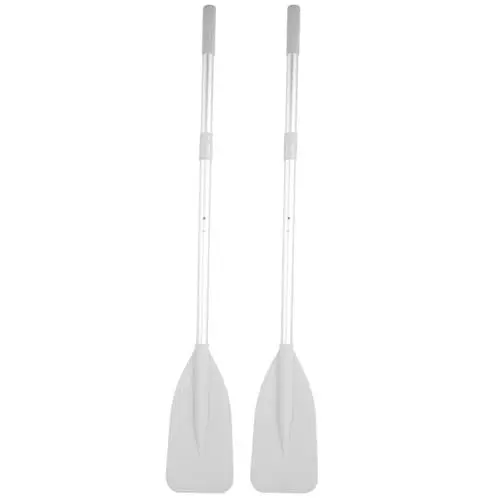Produktbild: Paddel-Set aus Aluminiumlegierung für Schlauchboot, Beiboot, Wassersport, 2-teilige Stange für Kajak und Fischerboot