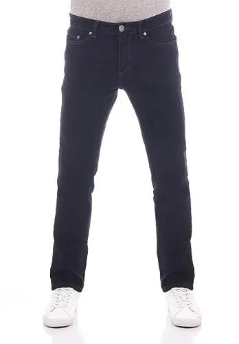 Produktbild: Paddocks Herren Jeans Ranger Pipe Slim Fit Jeanshose Hose Denim Stretch Baumwolle Blau w34, Größe:34W / 34L, Farbe:Night Black (1219)