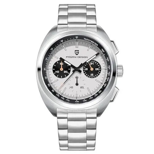 Produktbild: Pagani Design 1782 Herren Chronographen Uhren VK63 Bewegung Edelstahlband 100M wasserdicht Mann Mode lässig Quarz Uhr