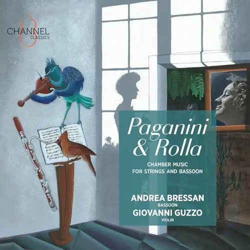 Produktbild: Paganini/Rolla: Kammermusik für Fagott & Streicherensemble