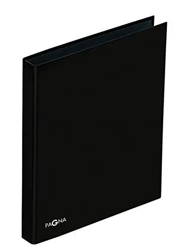 Produktbild: Pagna Ringbuch A4 Basic, 4-Ring-Mechanik, schwarz