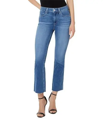 Produktbild: PAIGE Damen Colette Crop Flare Raw Hem Jeans, Starlet, 31