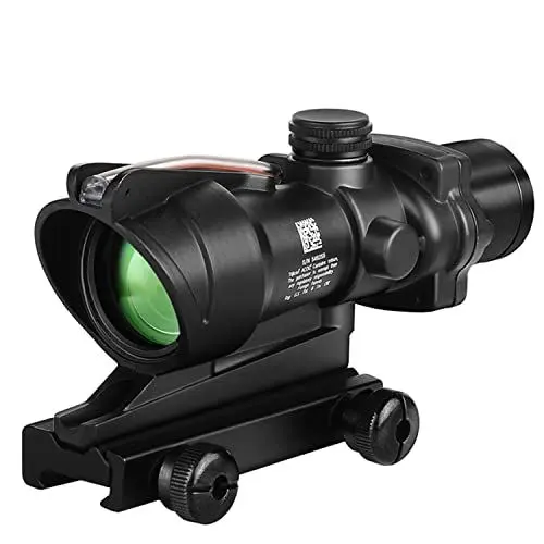 Produktbild: Paike Zielfernrohr 4x32mm ACOG Rotpunktvisier mit rotem Chevron-Absehen