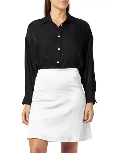 Produktbild: paino Women's Damen A-Linien Rock 19215666-PA01, Weiss, S Skirt, S