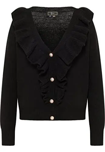 Produktbild: paino Women's Strickjacke, Schwarz, XL/XXL