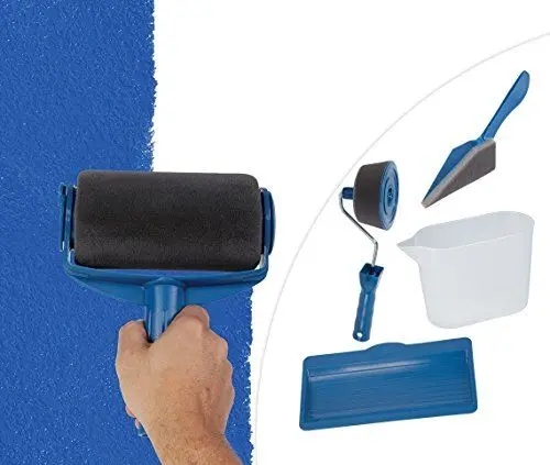Produktbild: PaintRunner Pro Malerrolle – Farbroller mit Tank für tropffreies Streichen – Fertig in Rekordzeit – Farbroller Starter-Set