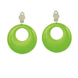 Produktbild: W WIDMANN MILANO Party Fashion - Ohrringe, Neonfarben, Schmuck, für 80er Jahre Mottoparty