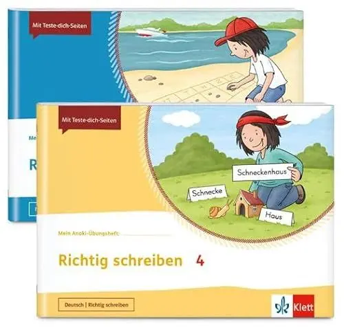 Produktbild: Paket Richtig schreiben / Richtig rechnen 4: 2 Hefte im Paket: Richtig schreiben | Richtig rechnen Klasse 4 (Mein Anoki-Übungsheft)