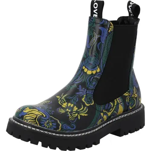 Produktbild: Palado Chelsea Boots Damen Dedej Fresco by Sila Sahin - warme & bequeme Winterschuhe für Frauen mit rutschfester Gummisohle - moderne Boots mit Stretch-Einsatz für Herbst & Winter Oceanic UK8 - EU41
