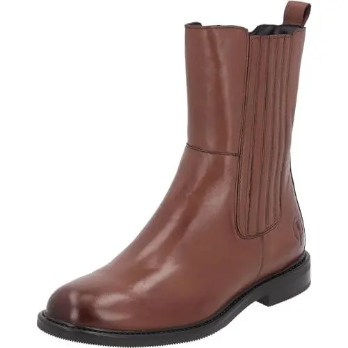 Produktbild: Palado Stiefeletten Damen Kastellorizo – edle Boots aus hochwertigem Schafsleder – leicht gefüttert – idealer Begleiter für kühle Herbst- und Wintertage Braun UK5,5 - EU38