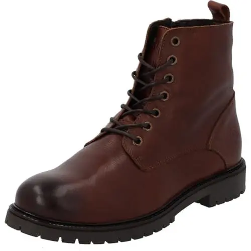 Produktbild: Palado Boots Herren Eillee - robuste Stiefeletten aus hochwertigem Rindsleder - leicht gefüttert - TPR-Sohle - Gefertigt in Portugal - ideal für Herbst und Winter Braun UK10,5 - EU45