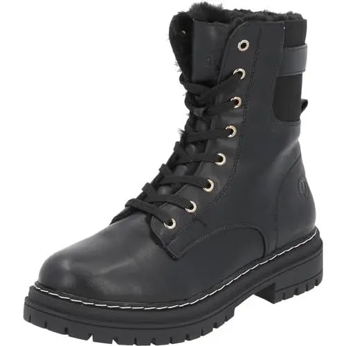 Produktbild: Palado Stiefeletten Damen Patmo – gefertigt aus strapazierfähigem Material – warm gefüttert und wetterfest – ideal für stilvolle Auftritte im Alltag und Winter. Schwarz UK4,5 - EU37