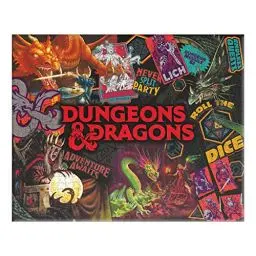 Produktbild: Paladone Dungeons & Dragons Collage Officially Licensed 1000 Piece Jigsaw Puzzle