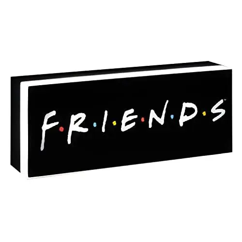 Produktbild: FRIENDS Logo Leuchte - Offiziell lizenzierte TV-Show, USB- oder batteriebetriebene Deko, Geschenk für Sitcom-Fans