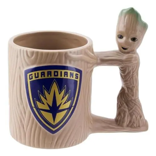 Produktbild: Guardians of the Galaxy Groot-förmiger Keramik-Kaffebecher | Sammlerstücke aus Marvel-Filmen
