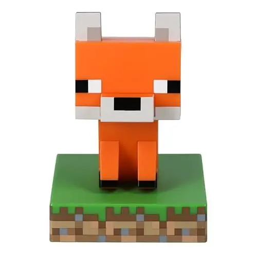 Produktbild: Minecraft Paladone Offiziell lizenziertes Fuchs freistehendes Schreibtischlicht, Spielzimmer-Dekor und Merchandise für Jungen und Mädchen, Nachtlicht Geschenk Zubehör für Spielzimmer und Schlafzimmer