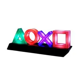 Produktbild: PlayStation Icons Leuchte mit 3 Lichtmodi - Soundreaktiv, Dynamisches Phasenlicht & Standardmodus - Gaming-Raum-Deko & Beleuchtung für Gamer