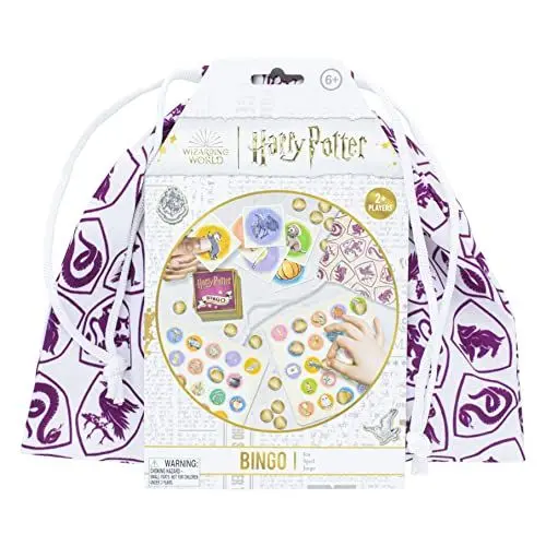 Produktbild: Harry Potter Bingo - Offiziell Lizenziertes Zauberer-Welt-Spiel für Potterheads, Filmliebhaber Geschenk Harry Potter Merchandise