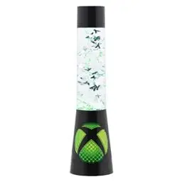 Produktbild: XBOX Glitzer Flüssigkeitsfluss-Lampe mit schwebenden Controller-Icons - Offiziell lizenziertes Microsoft-Merchandise, Gaming-Raum-Nachtlicht Schlafzimmerdeko