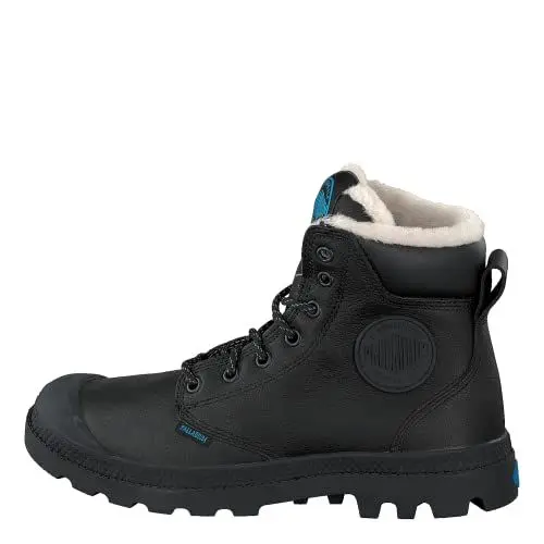Produktbild: Palladium Pampa Sport Shearling Waterproof, Unisex-Erwachsene, Klassische Stiefel, Schwarz (Black), 40 EU