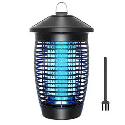 Produktbild: PALONE Mückenlampe, 20 W, 4500 V, 2022, UV-Modelle, elektrisch, effektiv, Reichweite 100 m², für Mücken, Motten, Fliegen, Insekten