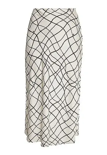 Produktbild: palpito Damen Midirock 31429066-PA02, WOLLWEISS SCHWARZ, S