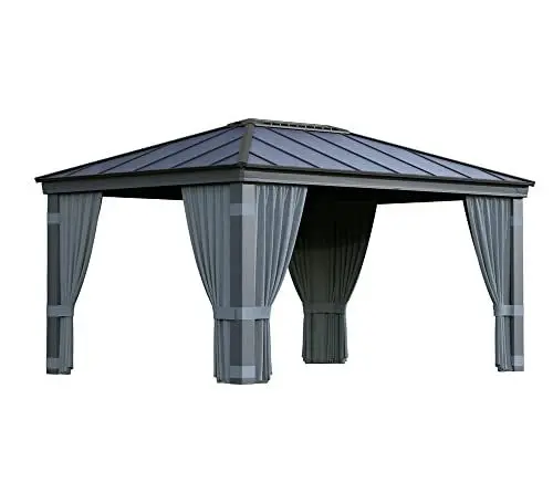 Produktbild: Palram Canopia Dallas 4900 Gartenpavillon-Vorhang-Set