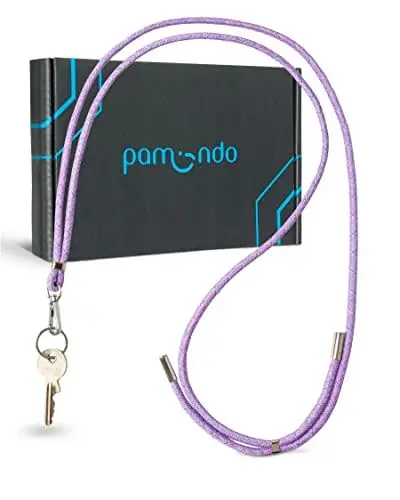 Produktbild: pamindo Schlüsselband - praktische Schlüsselkette mit Karabiner - Universalkette für Schlüsselbund - Band für Schlüssel -Schlüsselanhänger Candy