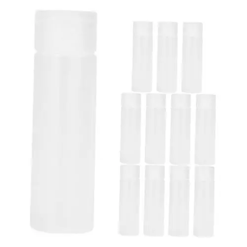 Produktbild: PAMINGONO Reisegröße Behälter 12st Flip-top-Squeeze-Flasche Wasserzapfsäule Shampoo Quetschflasche Lotionspender Reiseflasche Squeeze-Flaschen Trinkhalme Einwegrasierer Trinkbrunnen Flasche Reisen Pp