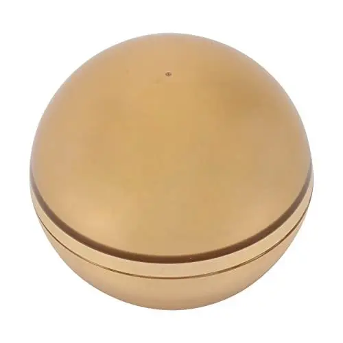 Produktbild: PAMINGONO 1Stk Kugelcreme-Box Sahneflasche Kosmetikdose Make-up-Behälter Probenbehälter Flasche mit Körperbalsam storage boxes aufbwahrungs-box Kosmetikbehälter Cremetiegel Plastik Golden