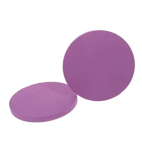 Produktbild: PAMINGONO 1 Paar Knie- Und Ellbogenschützer Fitnessmatte Yogamatte Yoga-essen Polster Zum Knienden Sitzen Yoga-zubehör Kniekissen Yoga-versorgung Yoga-knieschoner Yoga-kniematte Tpe Violett