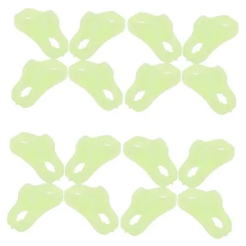 Produktbild: PAMINGONO 20St Zeltseilschnalle Zeltspanner Windseil-Clip Zeltseil Anpassung Rucksack zubehör Windseil Befestigung Anti-Rutsch-Befestigungen Campingzelt-Seilschnallenhaken Plastik Green