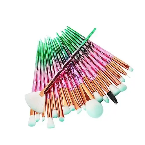 Produktbild: PAMINGONO 20-Teiliges Set Make-up-Tool kosmetische Gesichtsbürste Make-up Pinsel Gesichts-Make-up Augen-Make-up-Pinsel Bilden pinselset make up makeup pinsel set Mascara brush Kosmetikpinsel
