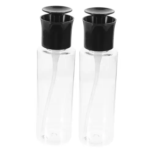 Produktbild: PAMINGONO 2er-Pack Auslaufsichere Airless-Lotion-pumpflasche Reisespender Leere Druckflasche Für Kosmetik Für Unterwegs