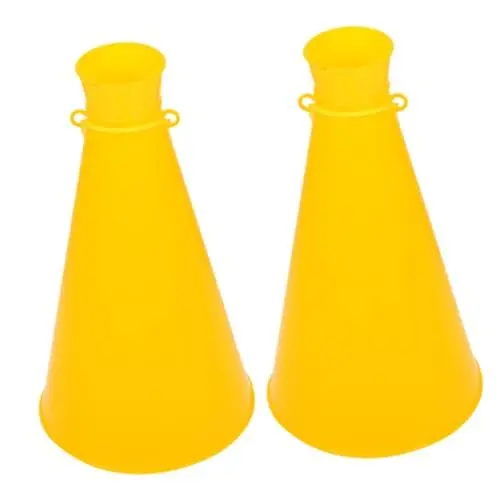 Produktbild: PAMINGONO Megaphone Set 2 Stück Lautsprecher Für Sport Spiele Party Konzerte Spaß Party Hupen